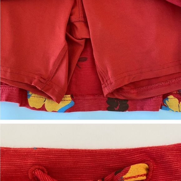 Toad & Co Seleena Skort Winterberry Floral Print Size M - Picture 5 of 6